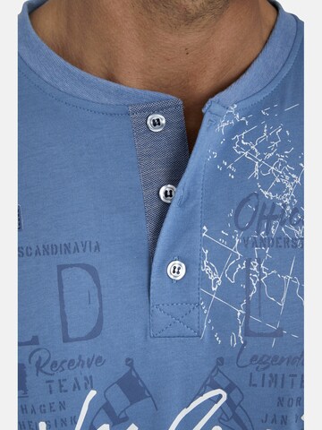Jan Vanderstorm T-Shirt ' Reidar ' in Blau