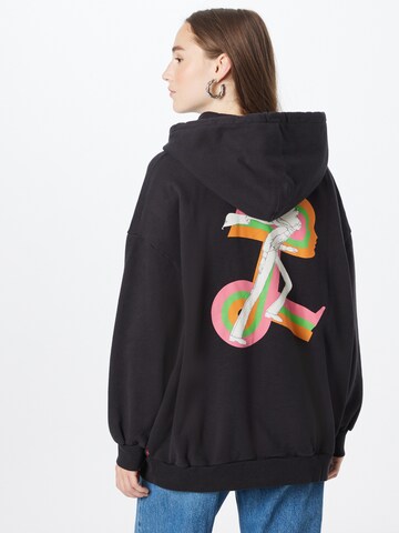 Bluză de molton 'Prism Hoodie' de la LEVI'S ® pe negru