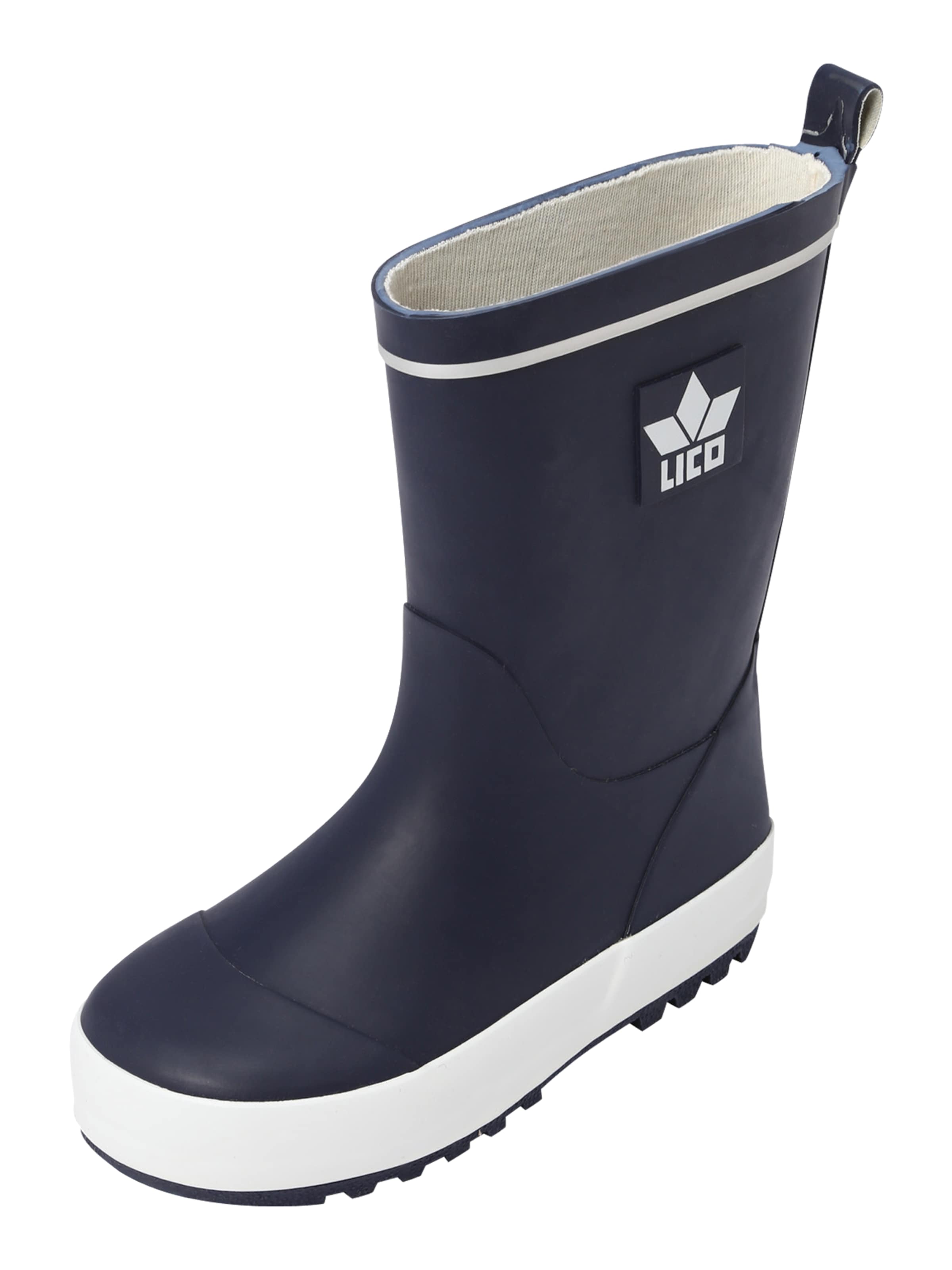 Cizme de cauciuc 'Samira' de la LICO pe albastru: față