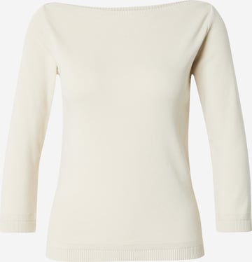 UNITED COLORS OF BENETTON Sweter w kolorze beżowy: przód