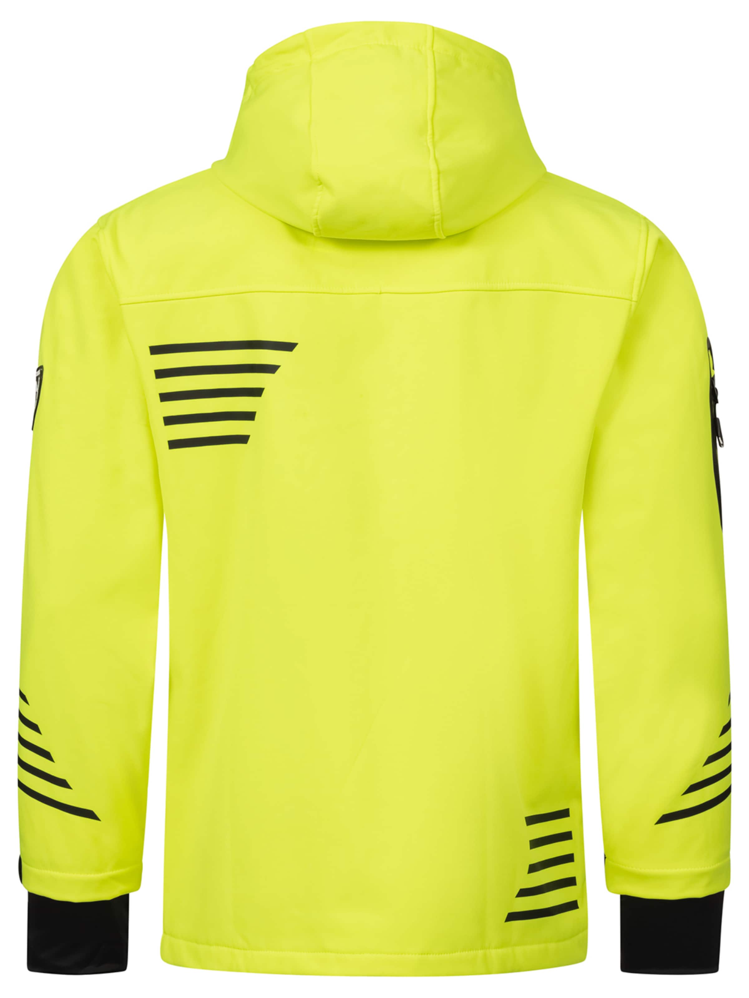 Rock Creek Outdoorjacke in Gelb