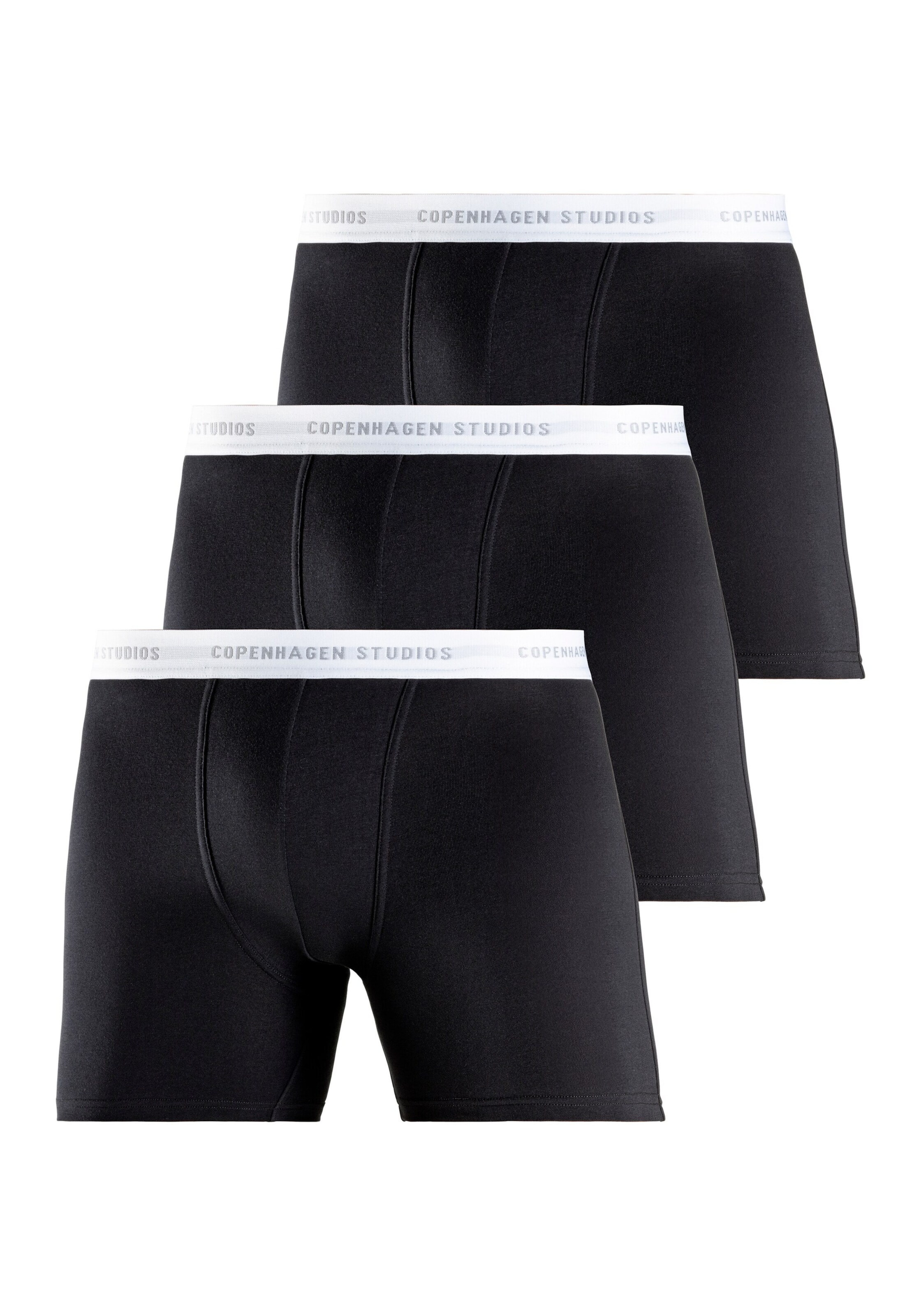 Boxer di Copenhagen Studios in nero: frontale