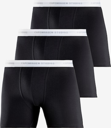 Copenhagen Studios Bokserishortsit värissä musta: etupuoli