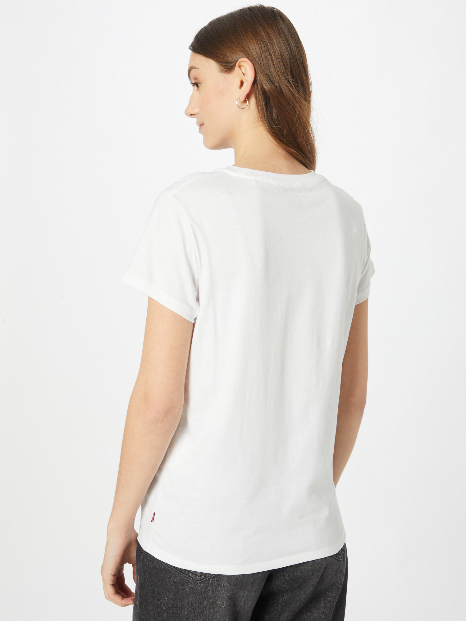 Donna Abbigliamento LEVIS Maglietta in Bianco 
