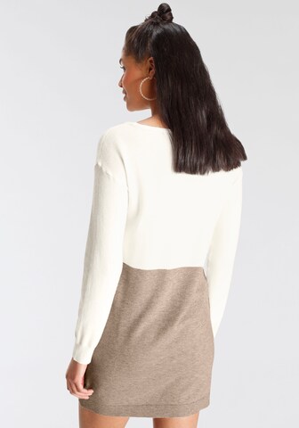 AJC Knitted dress in White