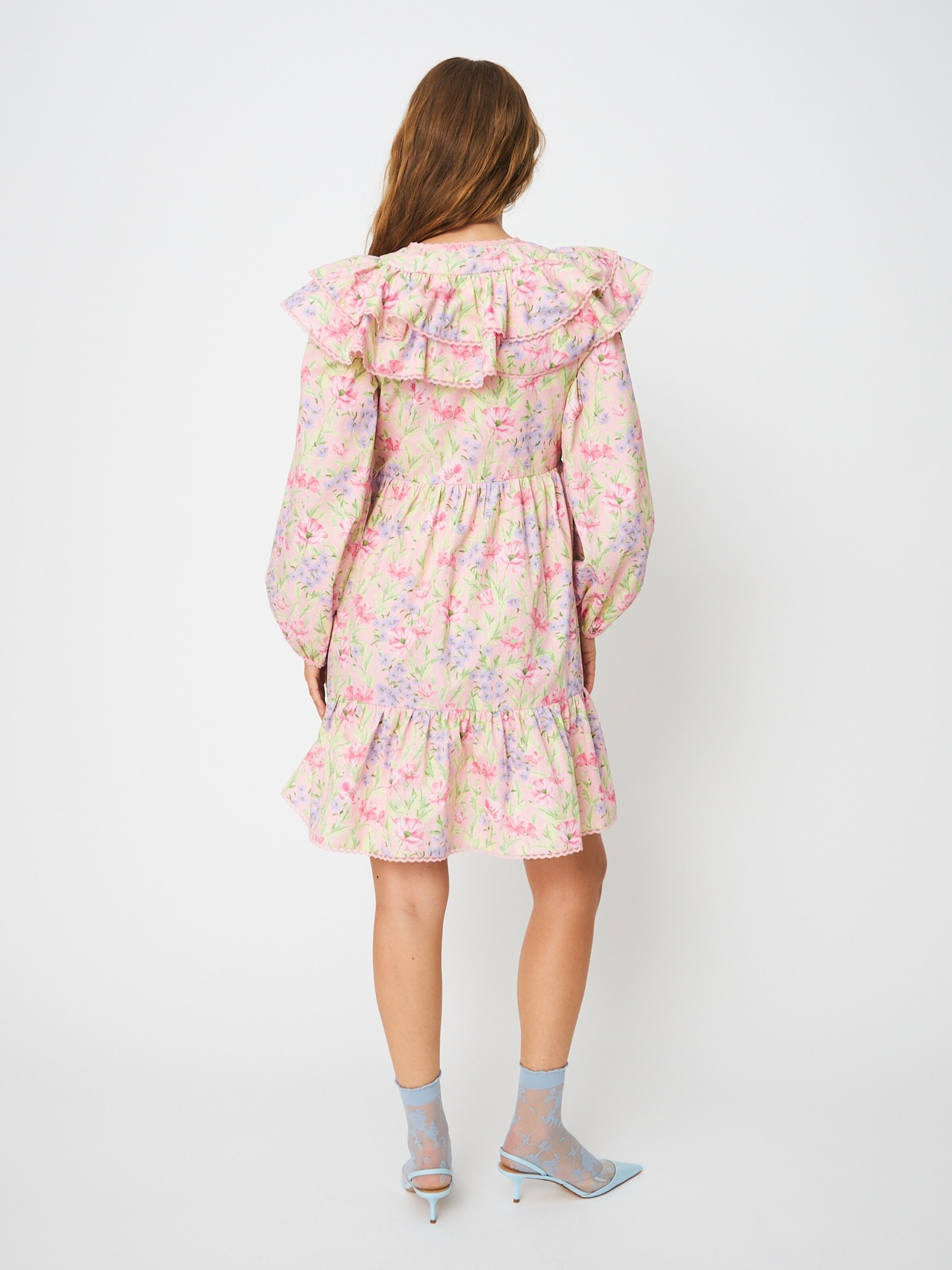 Robe ' Salviecras ' Crās en mélange de couleurs