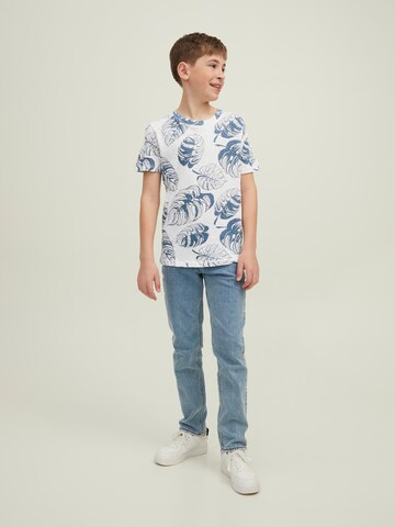 Jack & Jones Junior Tričko 'Breezy' – bílá