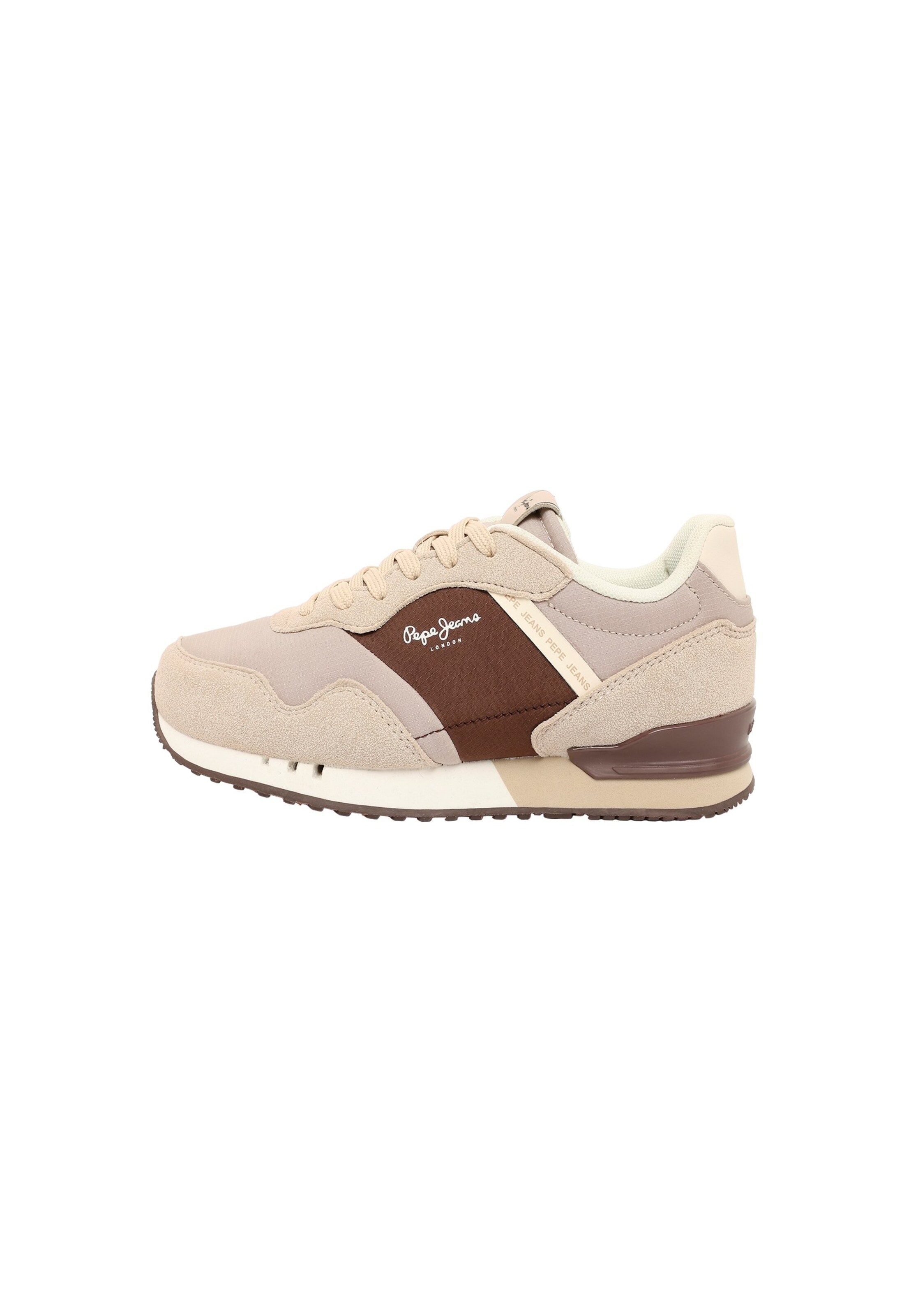 Pepe Jeans Sneakersy niskie 'DREW' w kolorze beżowy: przód