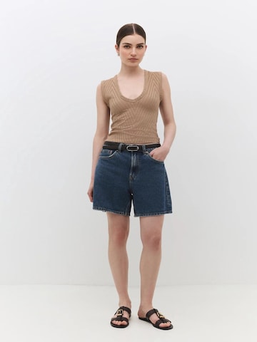 No Matter What Top – hnědá