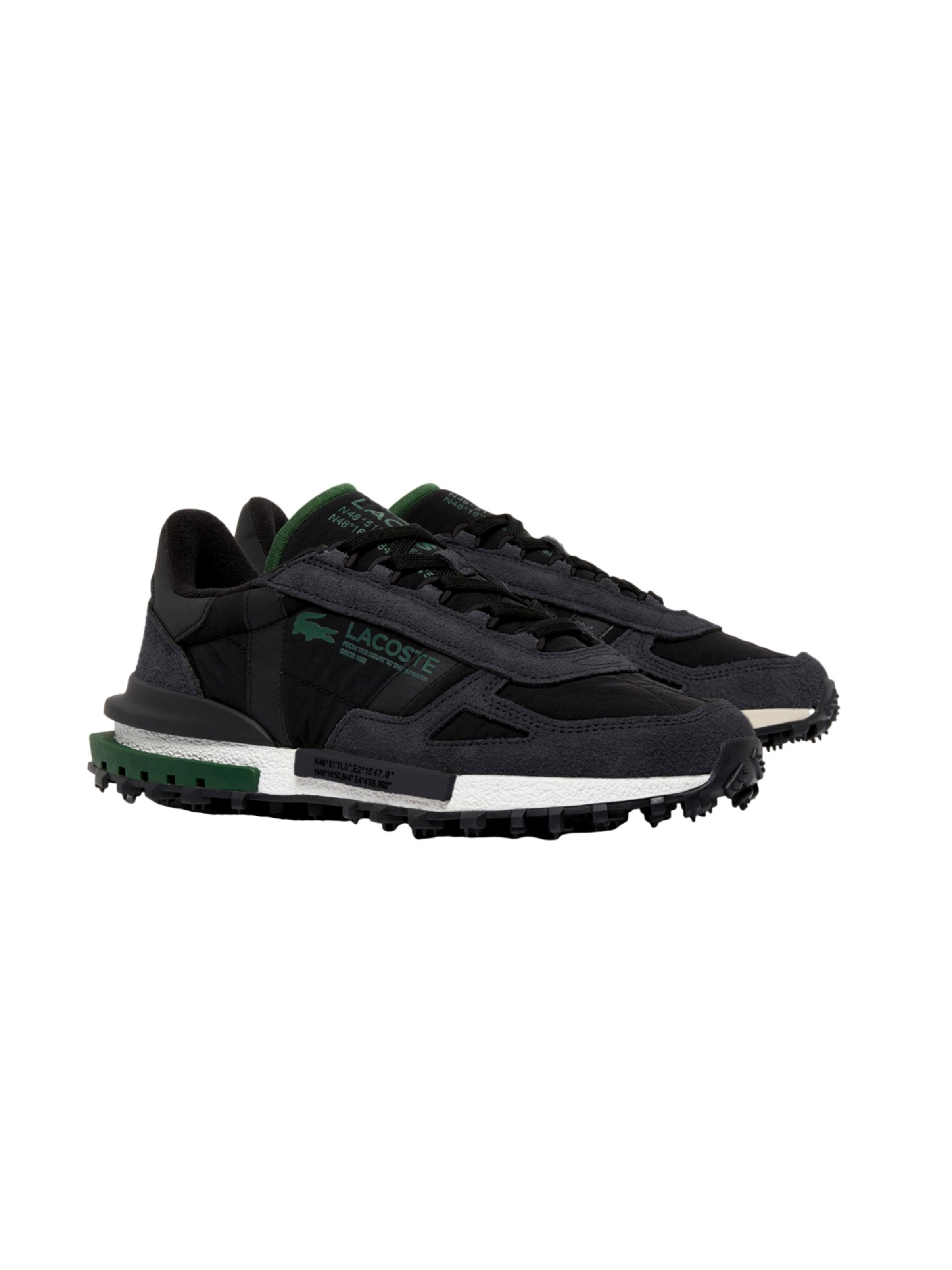Baskets basses 'Elite Active' LACOSTE en noir