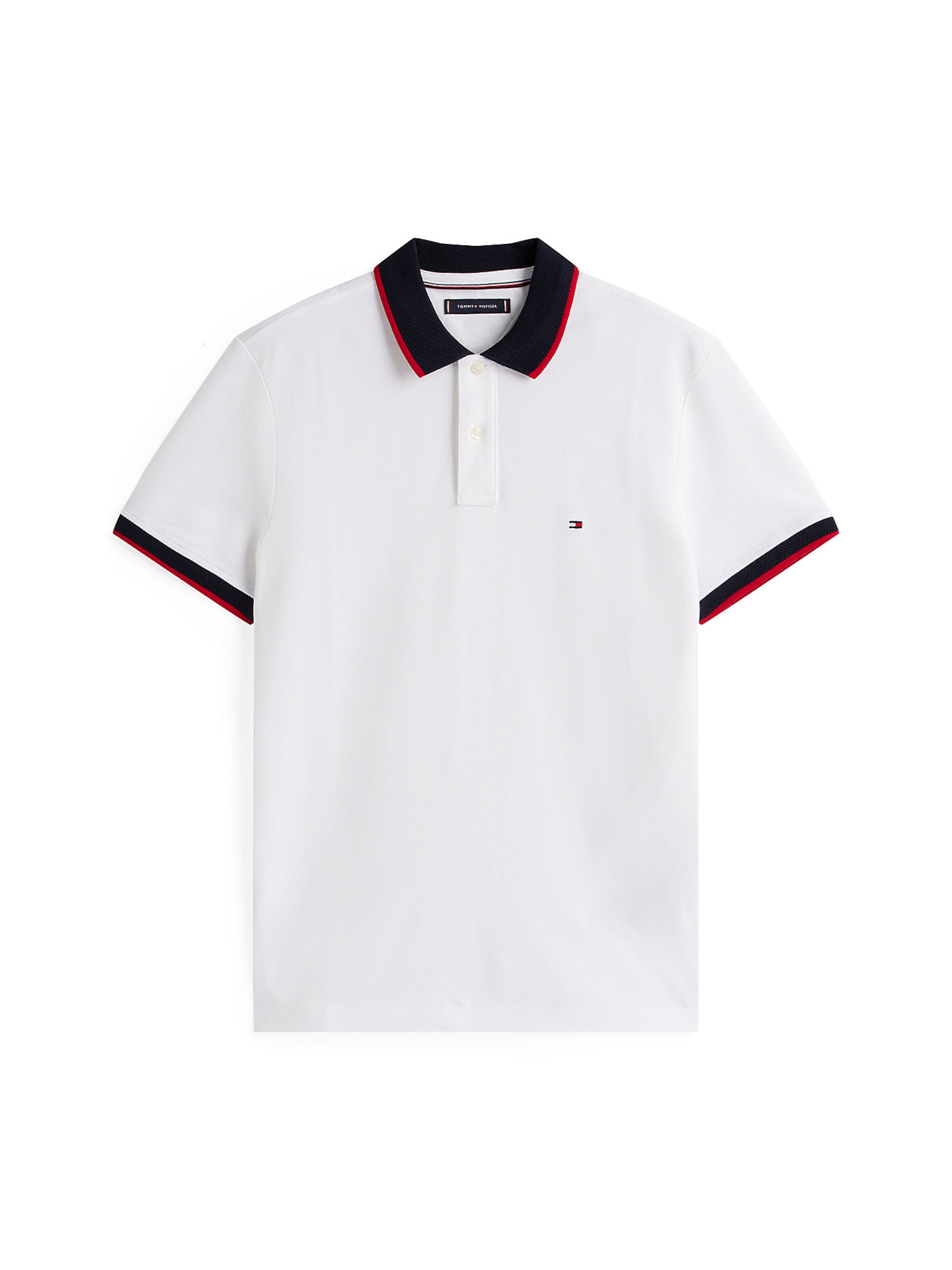 T-Shirt TOMMY HILFIGER en blanc : devant