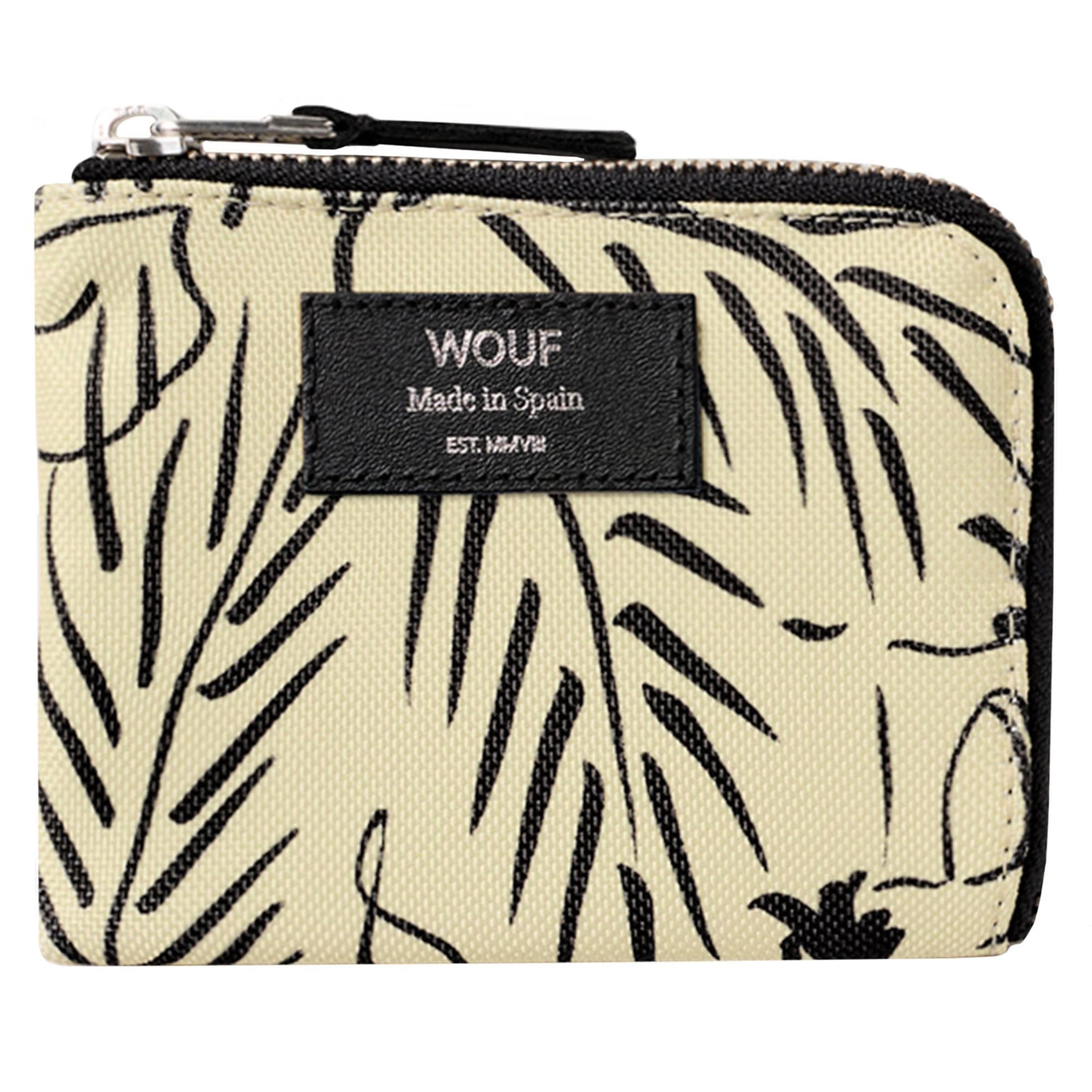 Wouf Wallet in Beige: front