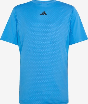 T-Shirt fonctionnel ADIDAS PERFORMANCE en bleu : devant