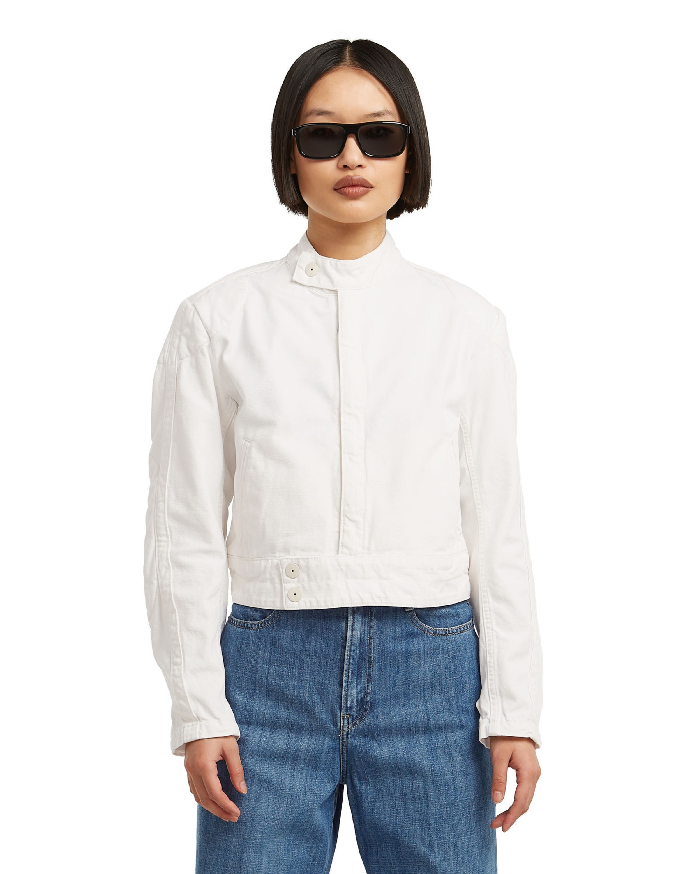 G-STAR Jacke in Weiß: Vorderseite