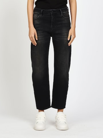 Gang Loosefit Jeans '94IDA' in Zwart: voorkant