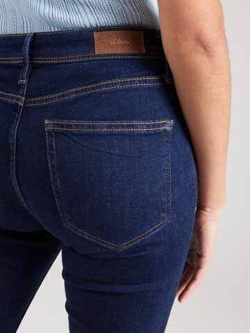 s.Oliver Slimfit Τζιν 'Beverly' σε μπλε