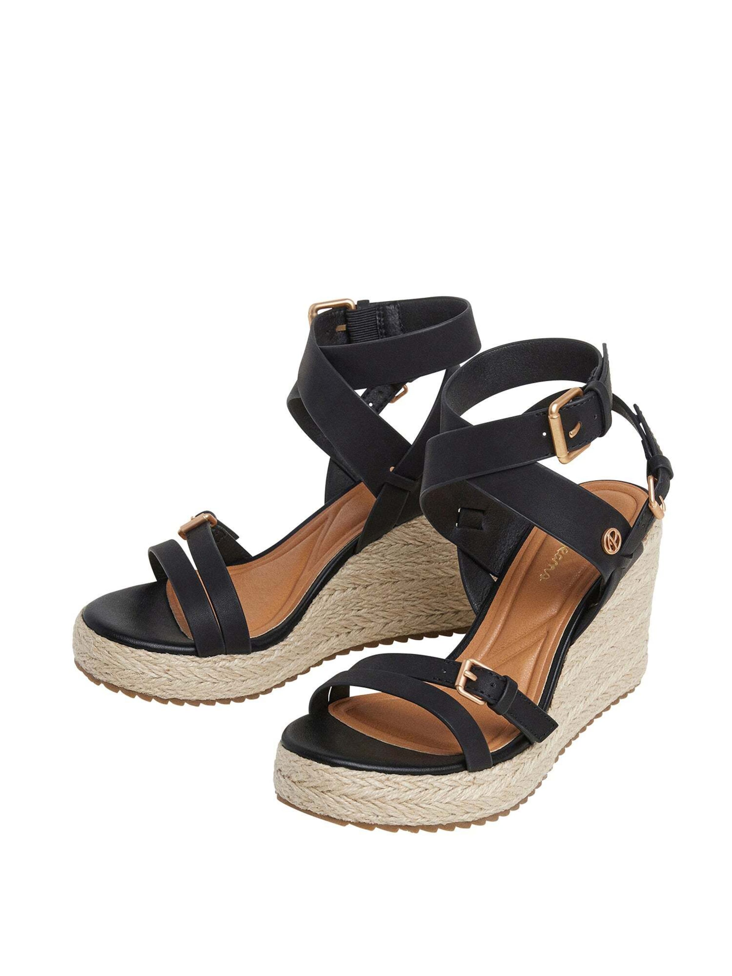 Sandales à lanières Pepe Jeans en noir