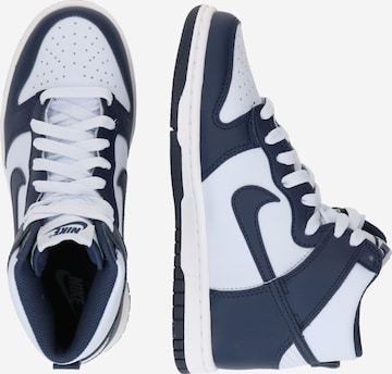 Baskets 'Dunk' Nike Sportswear en bleu