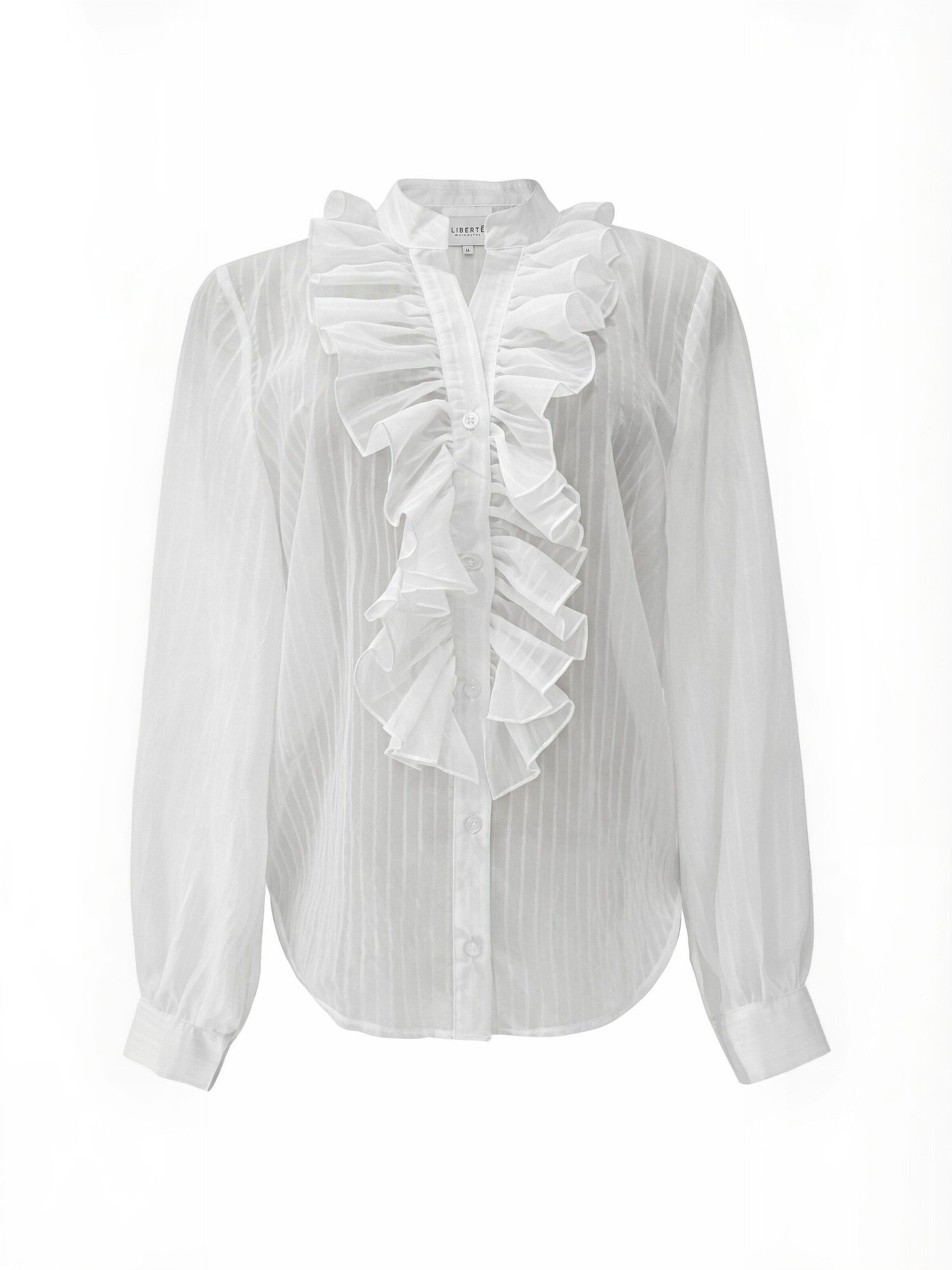 Liberte Essentiel Shirt ' FILIPP ' in Wit: voorkant