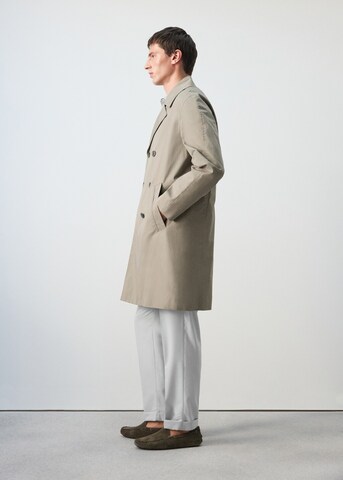 MANGO MAN Between-Seasons Coat 'Romeo' in Grey