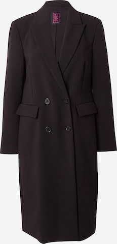 Stefanel Between-Seasons Coat in Black: front