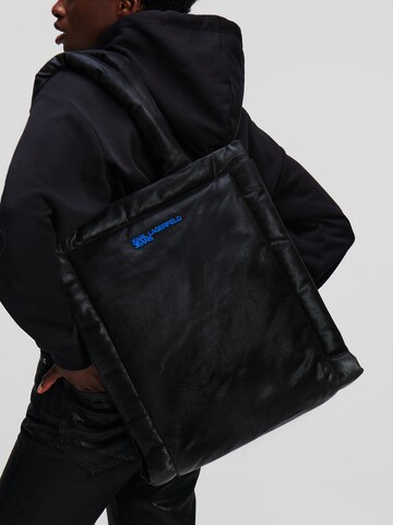 KARL LAGERFELD JEANSShopper torba - crna boja: prednji dio