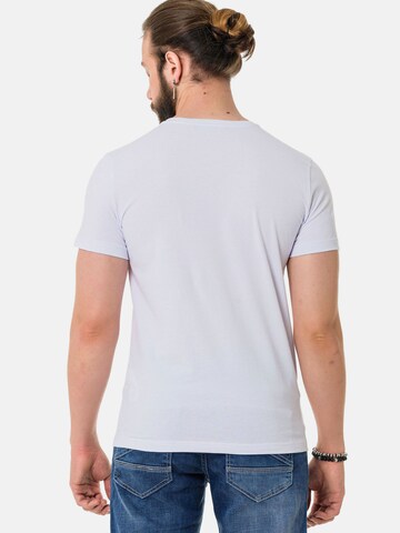 CIPO & BAXX Shirt 'CT720' in Wit