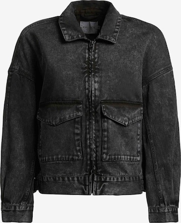 Veste mi-saison 'Nelina' khujo en noir : devant