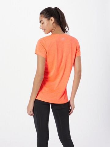 T-shirt fonctionnel 'Twist' UNDER ARMOUR en orange