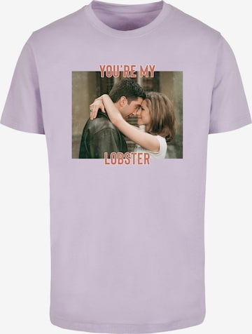 ABSOLUTE CULT Shirt 'Friends - You're My Lobster' in Lila: voorkant