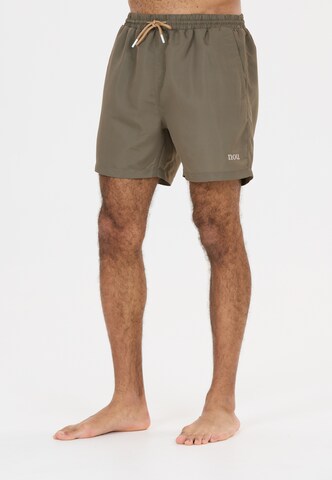 NOU Swimming Trunks 'Veritas' in Green: front