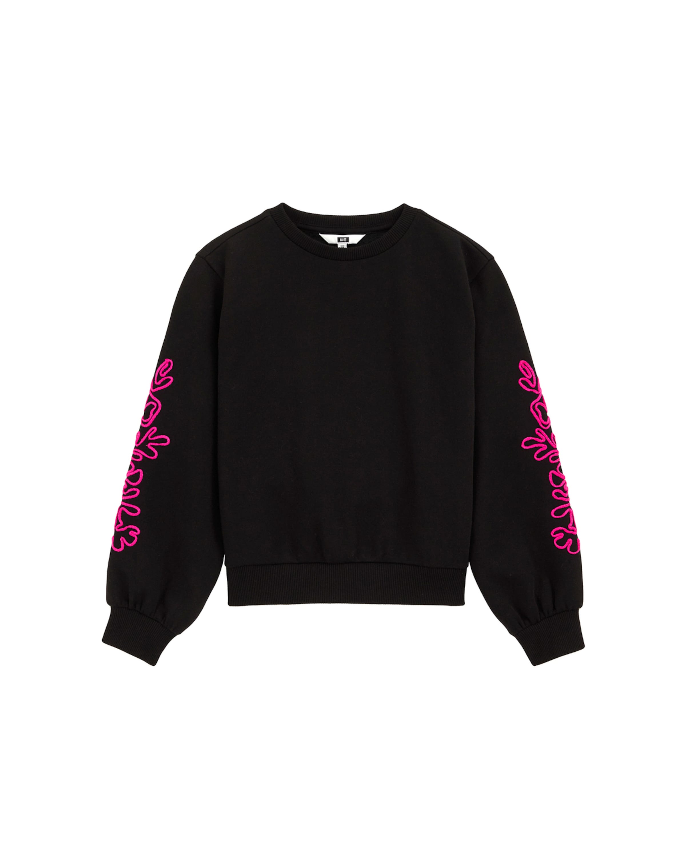 WE Fashion Свитшот в Черный: спереди