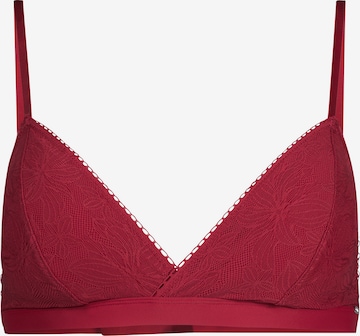 Triangle Soutien-gorge Skiny en rouge : devant