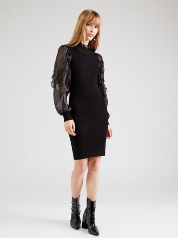 FRENCH CONNECTION Kleid 'KRISTA' in Schwarz: Vorderseite
