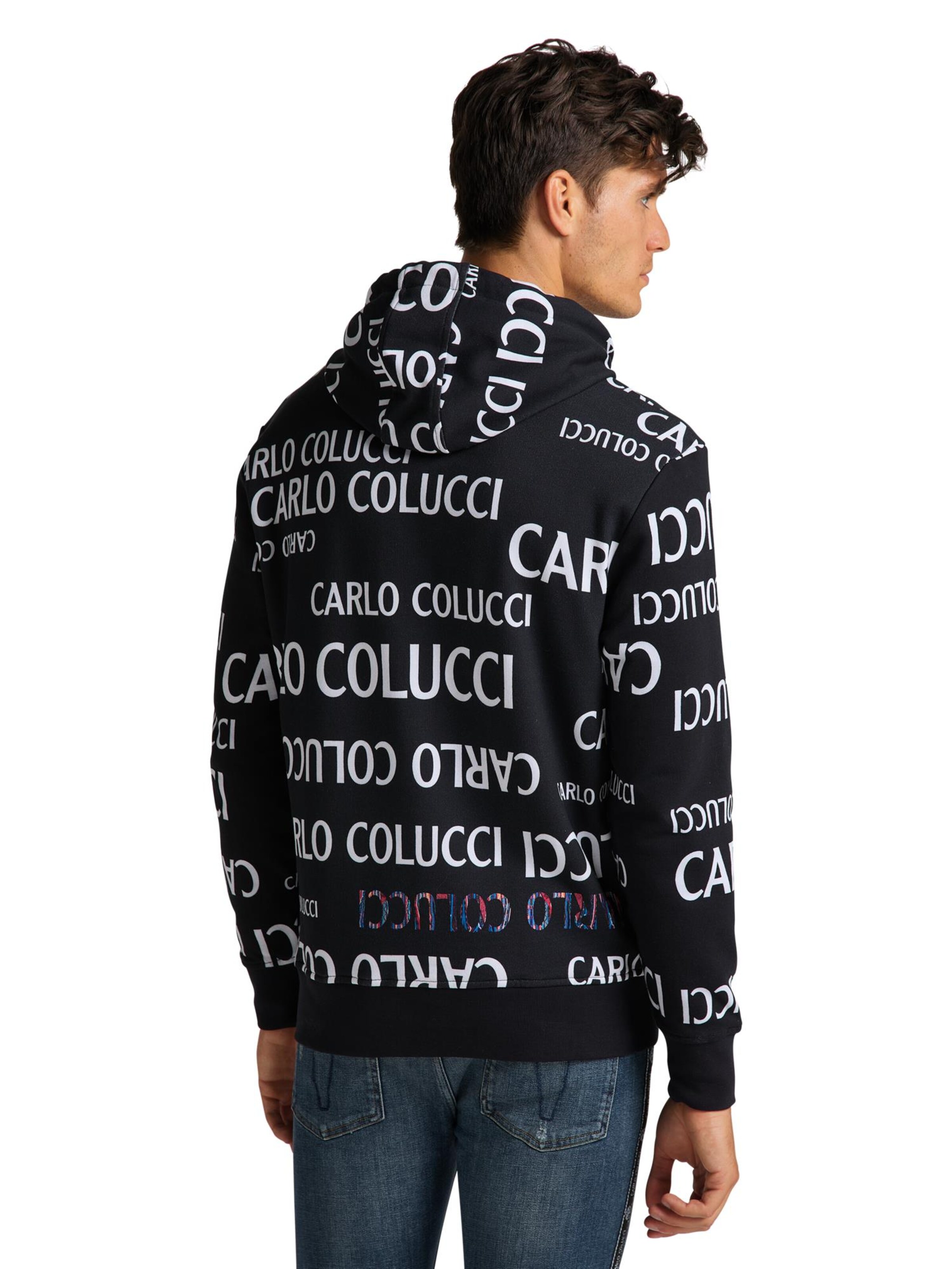 Carlo Colucci Sweatshirt in Zwart
