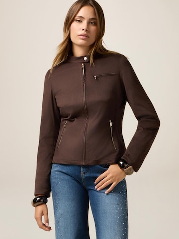 oltre Between-season jacket in Brown