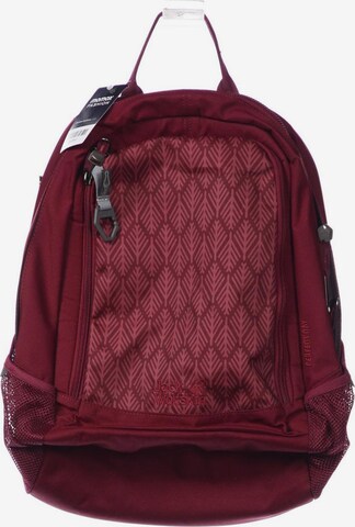 JACK WOLFSKIN Backpack in One size in Red: front