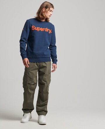 Superdry Sweatshirt in Blau