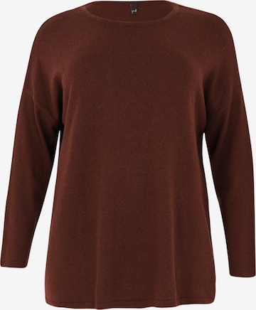 Yoek Sweater in Brown: front