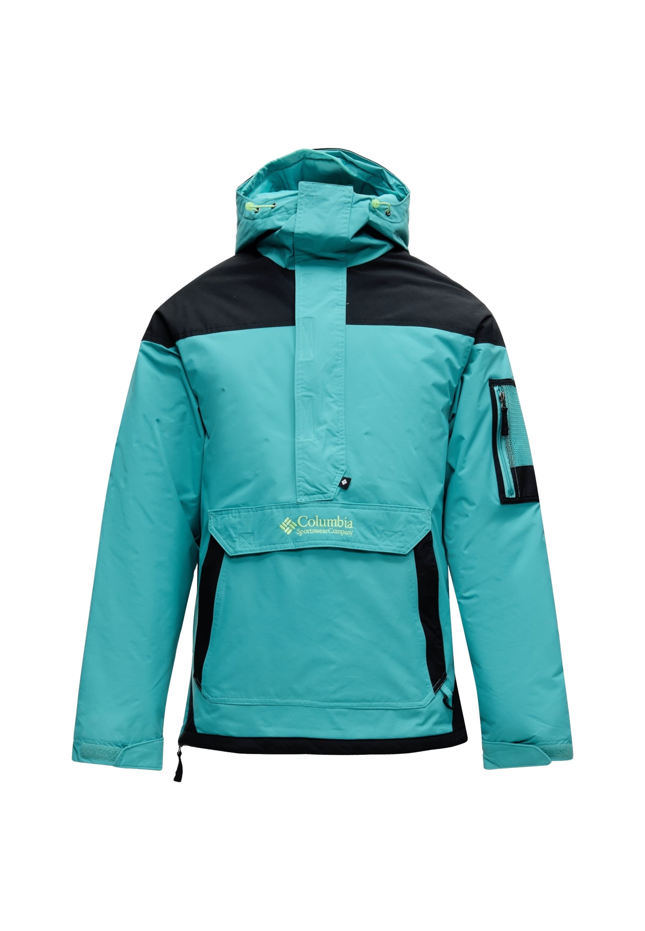 Veste outdoor 'Challenger II' COLUMBIA en vert : devant