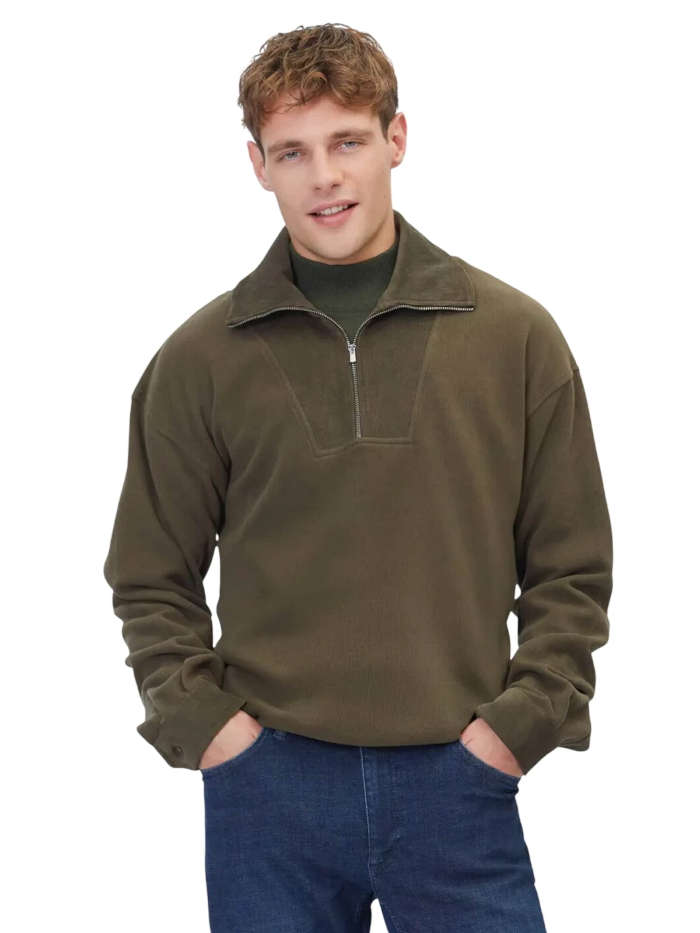 KİP Sweatshirt in Groen: voorkant