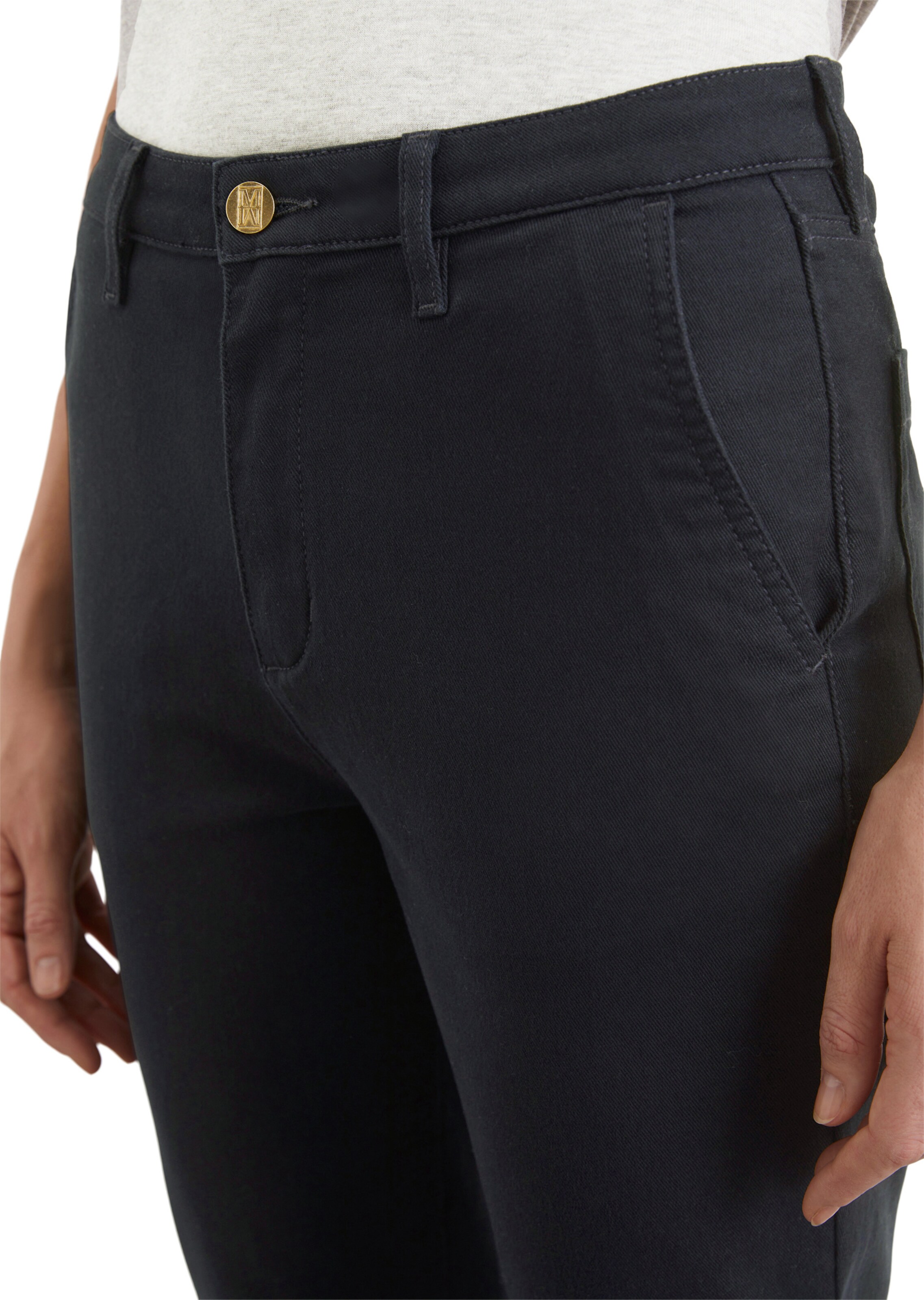 Marc O'Polo Slimfit Broek in Blauw