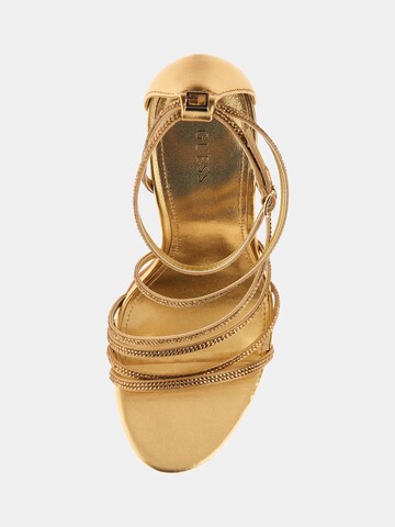 GUESS Strap Sandals 'Axen' in Gold
