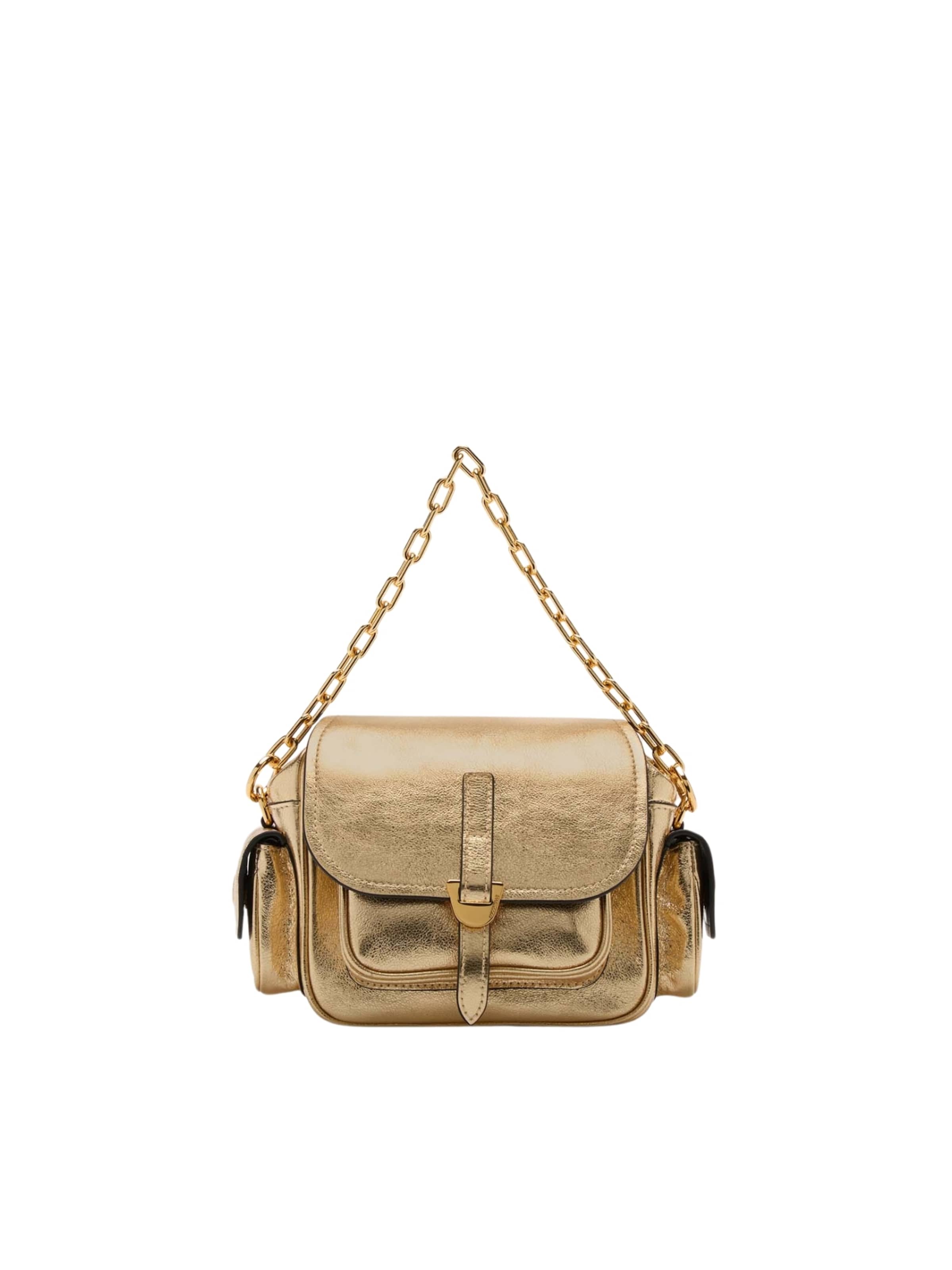 Coccinelle Handtas 'Coccinelle Campus' in Goud: voorkant