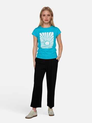 salzhaut Shirt 'Telte' in Blauw