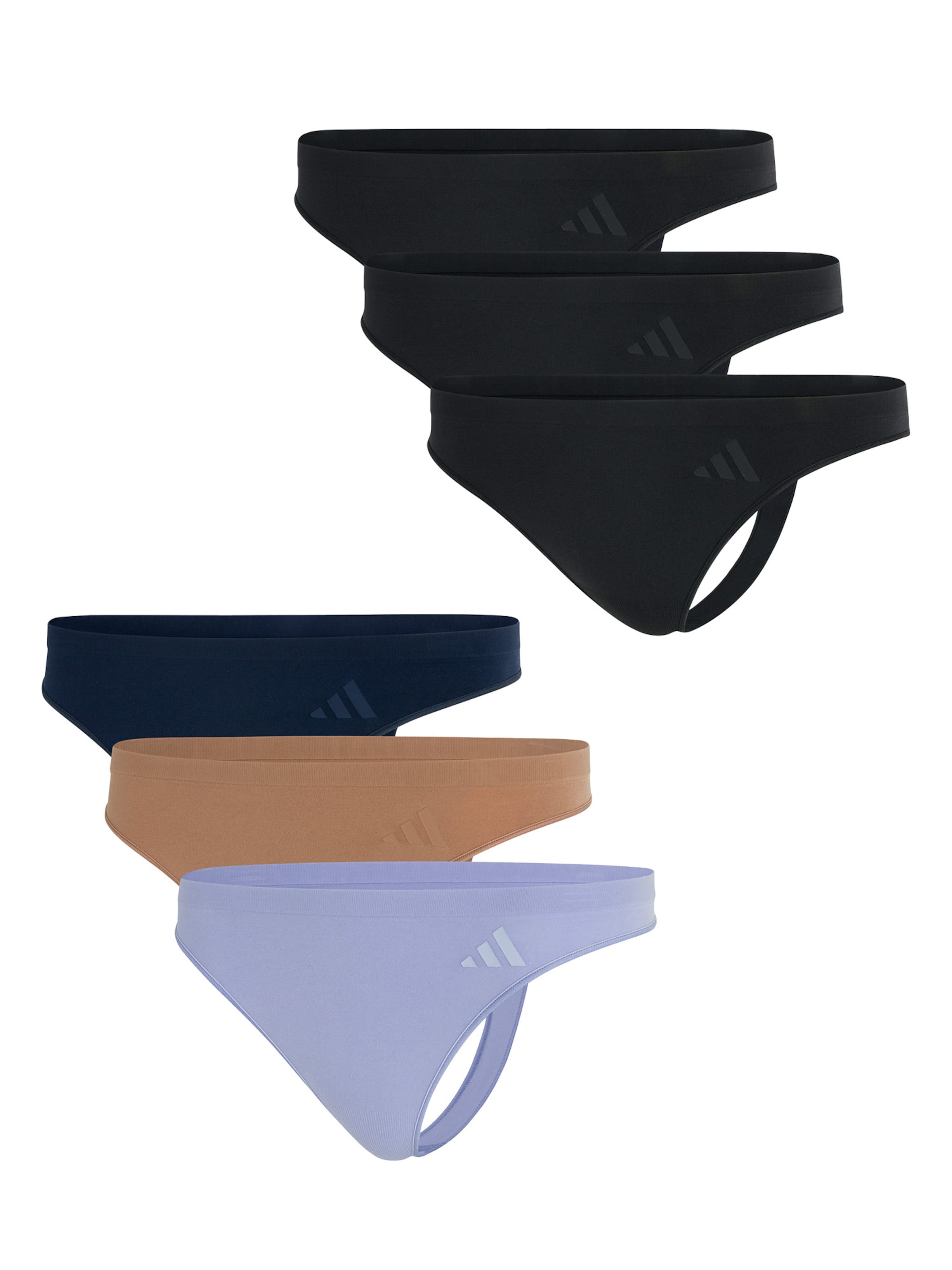 String ' Sport Active Seamless Thong ' ADIDAS SPORTSWEAR en bleu : devant