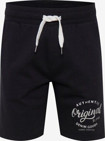 BLEND Regular Sweatshorts 'TORBEN' in Schwarz: predná strana