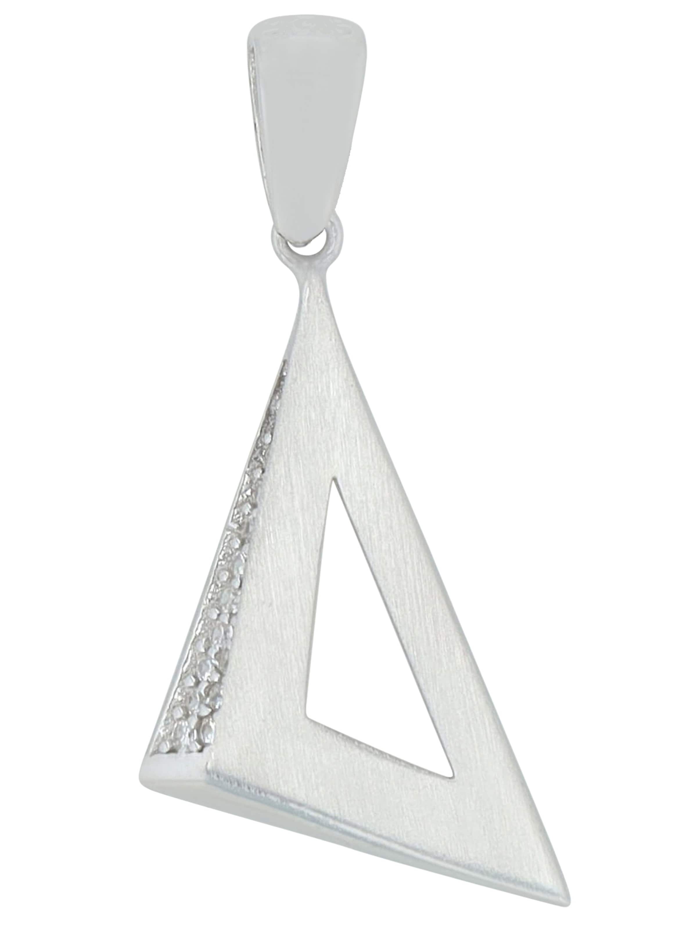 Akzent Pendant 'langlebig' in Silver