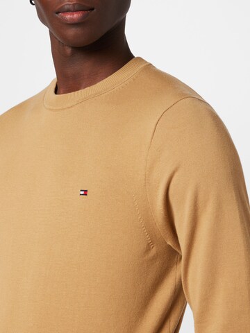 TOMMY HILFIGER - Pullover em castanho