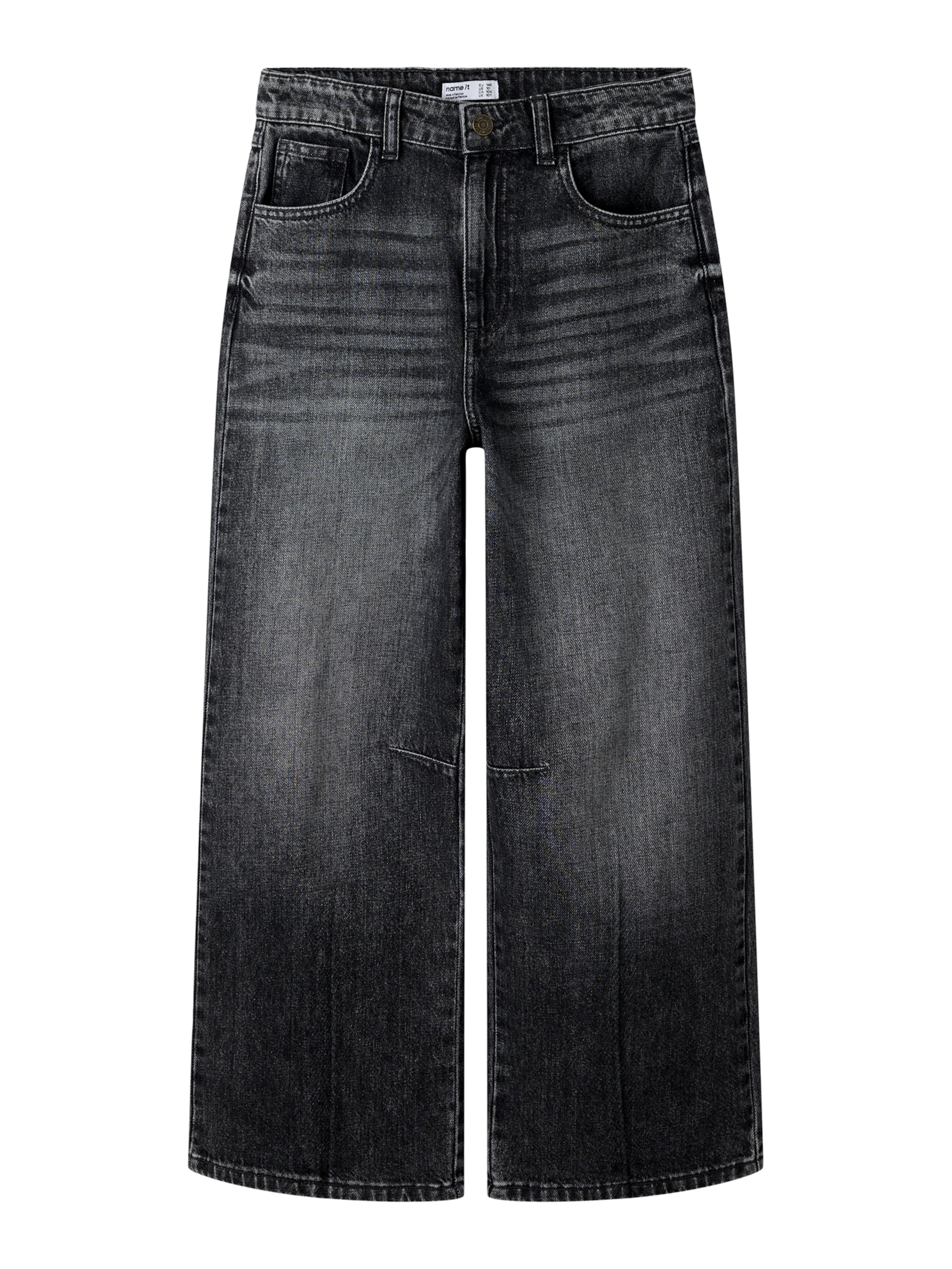 Wide Leg Jean 'NKMBEN' NAME IT en gris : devant